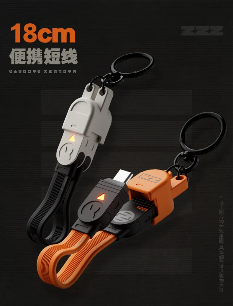 Zenless Zone Zero 240W Extended Assembled Fast Charging Data Cable | Zenlesszonezero.toys