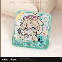 Chibi Square Badge (男生宿舍系列) - Argenti, Dan Heng, Aventurine, Blade, Boothill, Dr. Ratio, Jing Yuan, Sunday (4)