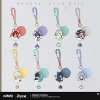 Chibi Acrylic Keychain (男生宿舍系列) - Argenti, Dan Heng, Aventurine, Blade, Boothill, Dr. Ratio, Jing Yuan, Sunday