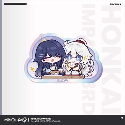 HONKAI MEME Acrylic Badge