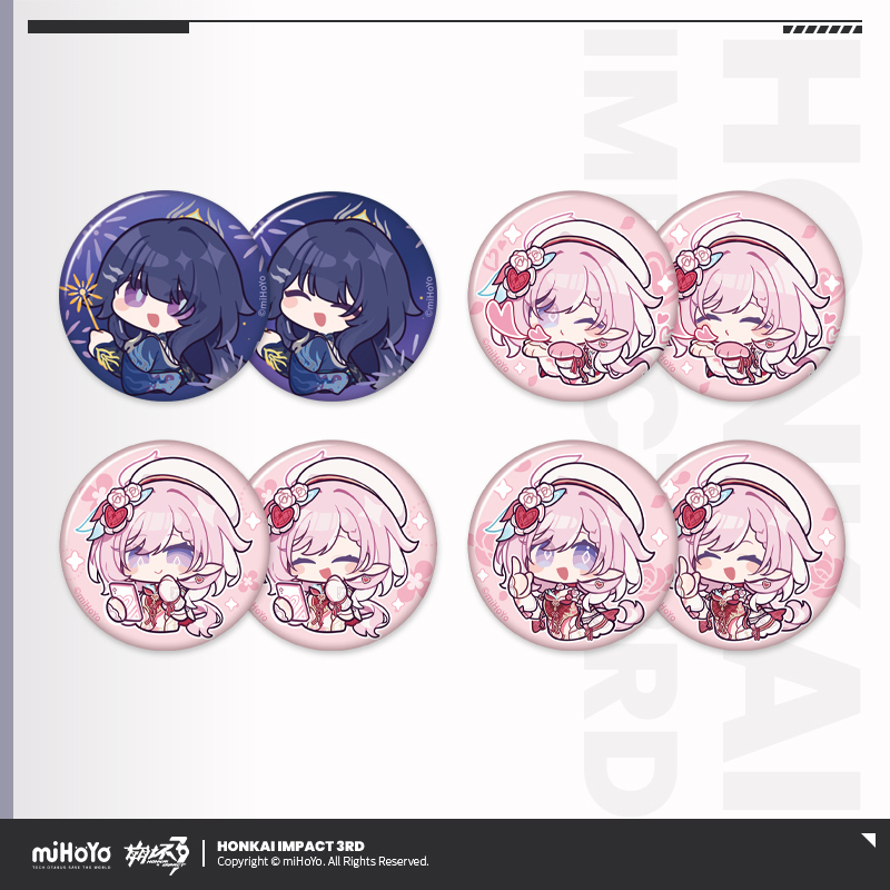 HONKAIMEME Series Lenticular Badge