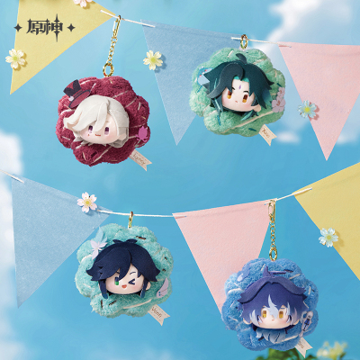 Flower Wreath Plushie Keychain (此春花事系列)