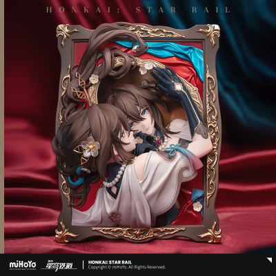 Ruan Mei: Past Self in Mirror Framed 3D Art Figure