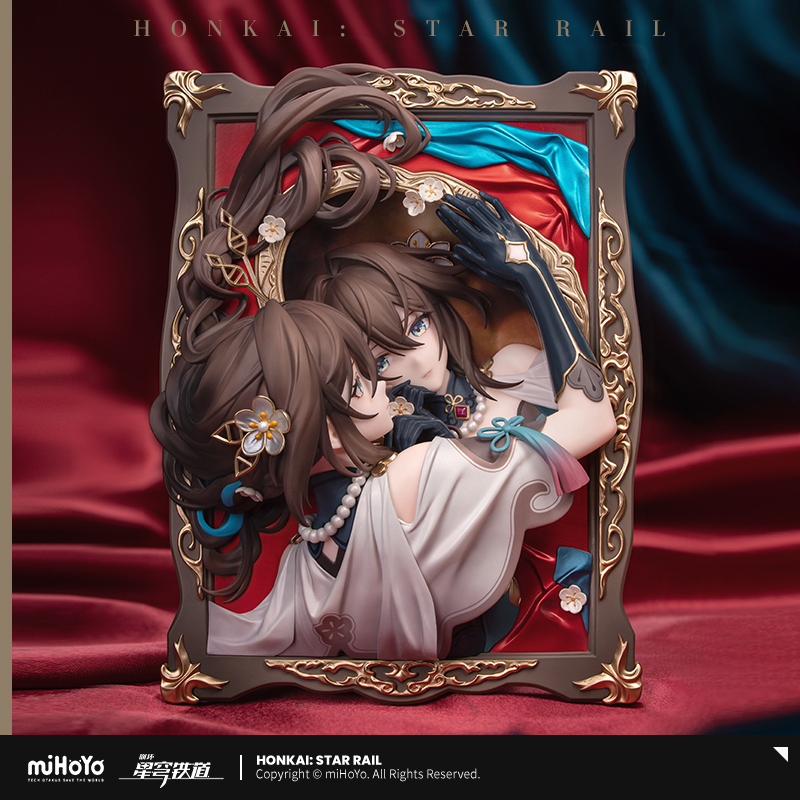 Ruan Mei: Past Self in Mirror Framed 3D Art Figure