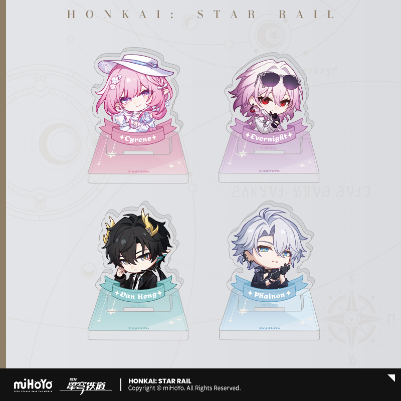 Acrylic Stamp Ornament (无名客的奖章系列)