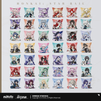 Kitty Series Square Pillow (6)