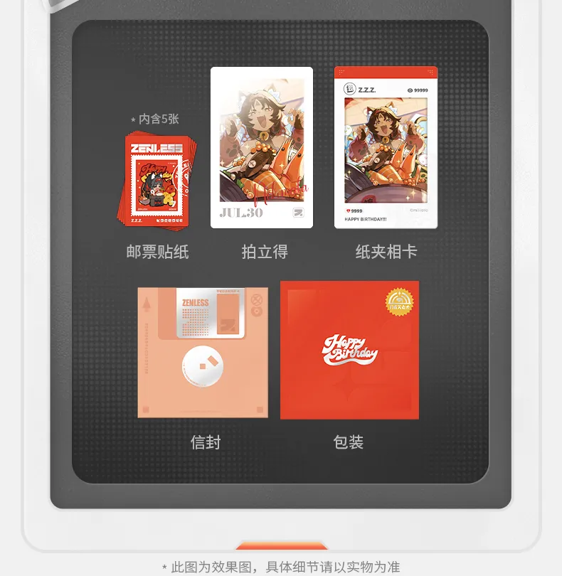 Zenless Zone Zero Character Birthday Gift Set Vol. 7 (July 2026)