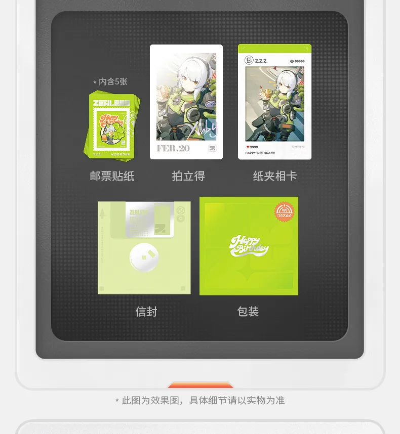 Zenless Zone Zero Character Birthday Gift Set Vol. 6 (July 2026)