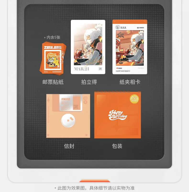 Zenless Zone Zero Character Birthday Gift Set Vol. 6 (July 2026)