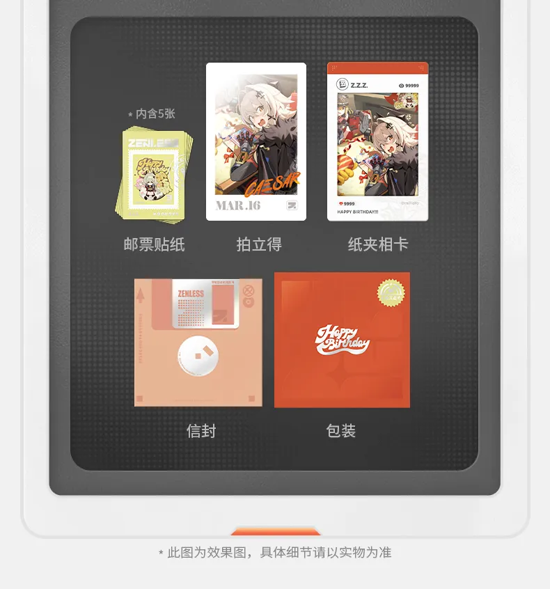 Zenless Zone Zero Character Birthday Gift Set Vol. 6 (July 2026)