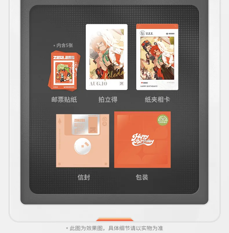 Zenless Zone Zero Character Birthday Gift Set Vol. 7 (July 2026)