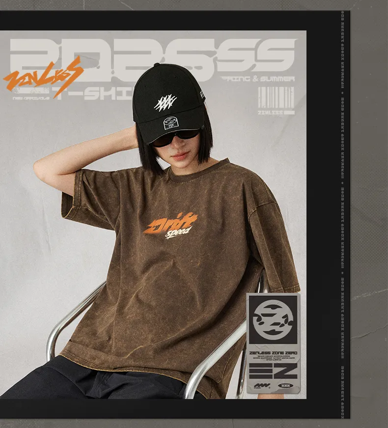 Zenless Zone Zero 3Z STUDIO 2026 SS Bangboo Drift Speed T-shirt | zenlesszonezero.toys