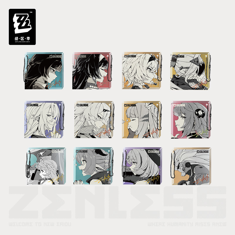Thick Acrylic Keychain Vol. 2 (时光调频系列)