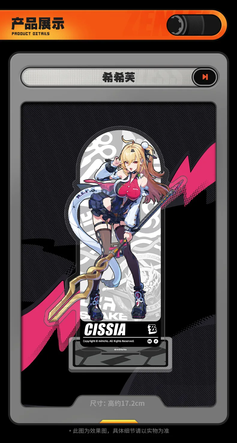 Zenless Zone Zero Metropolitan Order Division Acrylic Stand (July 2026)