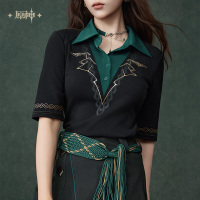 Alhaitham Impression Series Layered-Look Knit Sweater (2)
