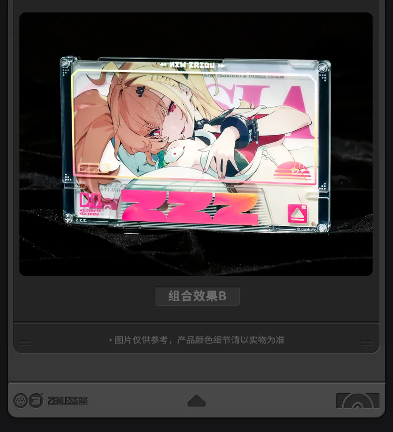 Zenless Zone Zero Mindscape Cinema Framed Acrylic Card Set – Metropolitan Order Division (July 2026)