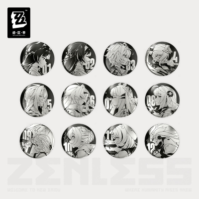 Mirror Metal Badge Vol. 2 (时光调频系列)