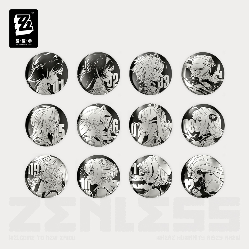 Mirror Metal Badge Vol. 2 (时光调频系列)