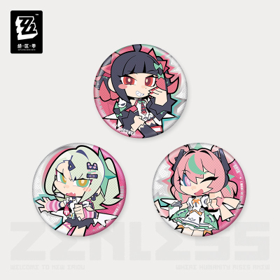 Chibi Tinplate Badge (丽都系列) (Angels of Delusion)