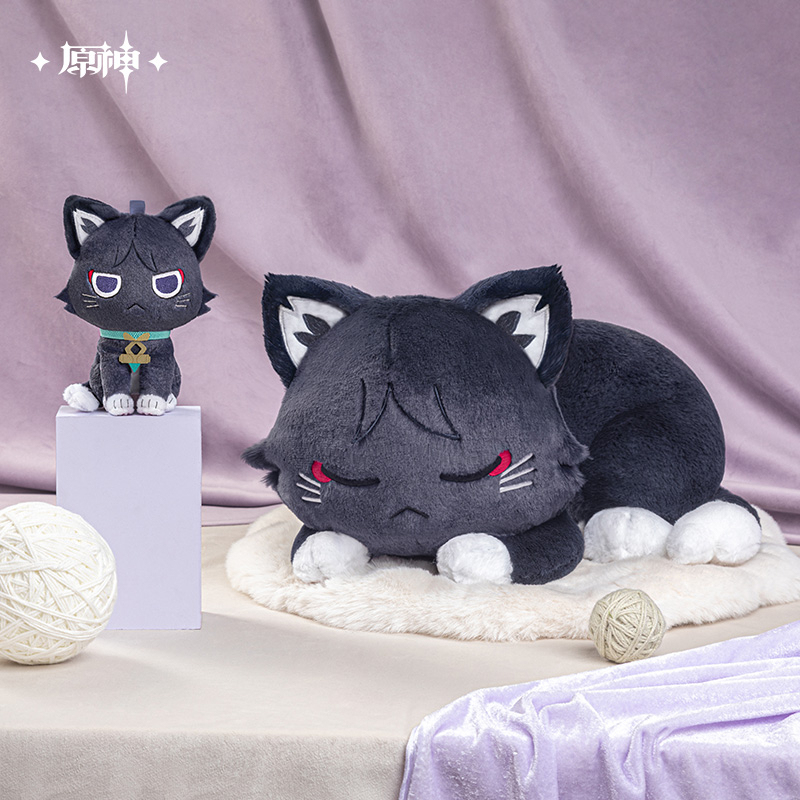 Plushie Keychain & Lying-Down Plushie (「故事里的流浪猫」)