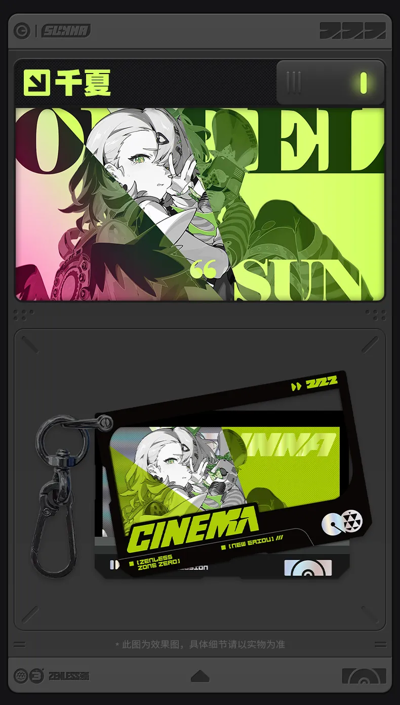 Zenless Zone Zero Mindscape Cinema Keychain – Angels of Delusion (June 2026) | Zenlesszonezero.toys