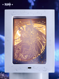 Rotating Paper-Cut Night Light Music Box Gift Box (伴月纪闻系列) (4)
