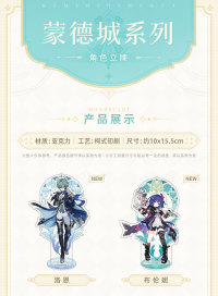 Mondstadt City Series Character Acrylic Stand (5)