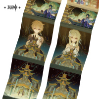 Mini Book Fridge Magnet (云间月系列 璃月主题) (3)