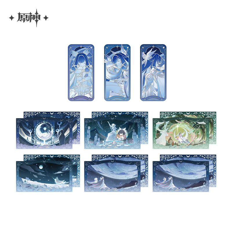 Badge & Commemorative Card Set (伴月纪闻系列)