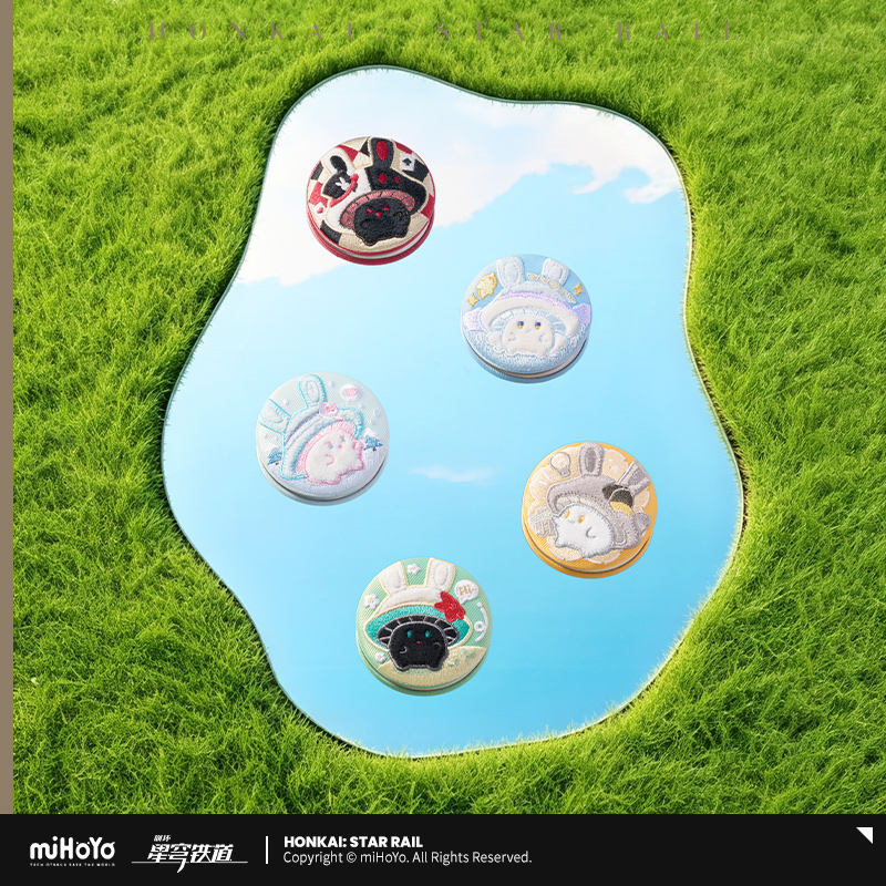 Cap & Cottontail Series Embroidered Badge