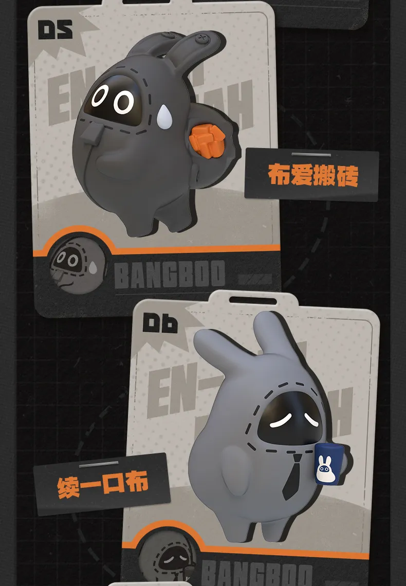 Zenless Zone Zero Bangboo Work Diary Mini Carded Figure