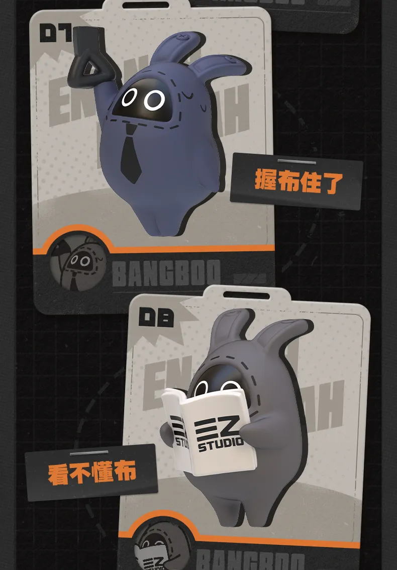 Zenless Zone Zero Bangboo Work Diary Mini Carded Figure