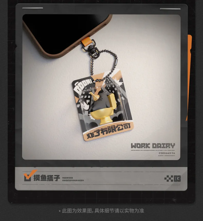Zenless Zone Zero Bangboo Work Diary Mini Carded Figure