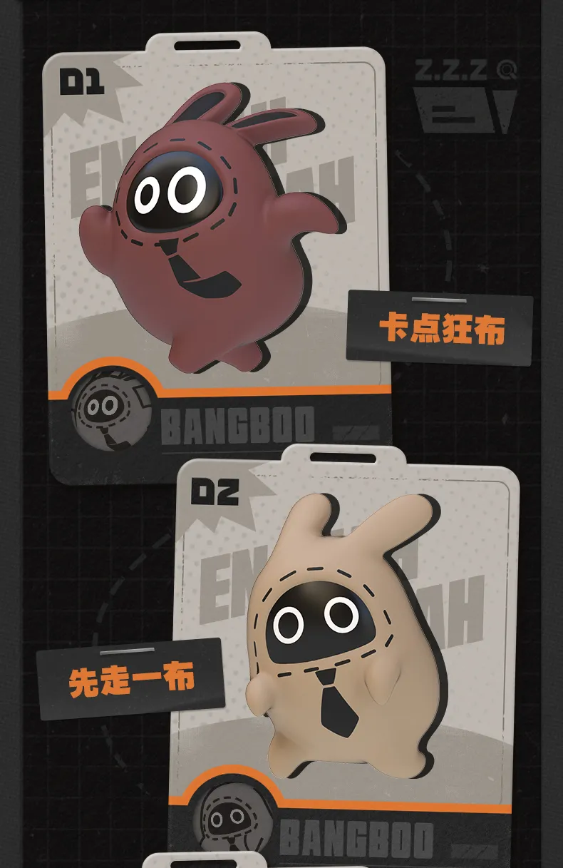 Zenless Zone Zero Bangboo Work Diary Mini Carded Figure