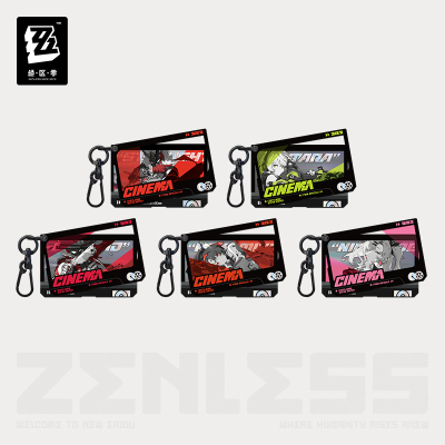 Double-Sided Acrylic Charm (Cinema Series) (Cunning Hares)