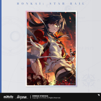 Light Cone Series Acrylic Shikishi - Welcome to the Cosmic City, Rise and Sing, A Star That Lights the Night, Dazzled by a Flowery World, Summer Rides the Surf, When She Decided to See (4)