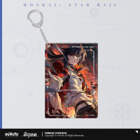 Light Cone Series Acrylic Keychain - Welcome to the Cosmic City, Rise and Sing, A Star That Lights the Night, Dazzled by a Flowery World, Summer Rides the Surf, When She Decided to See (4)