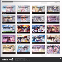 Game CG Postcard Set (6)