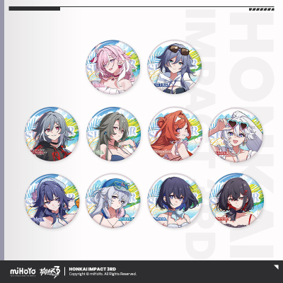 Tinplate Badge Vol. 6 (悠游夏日系列)