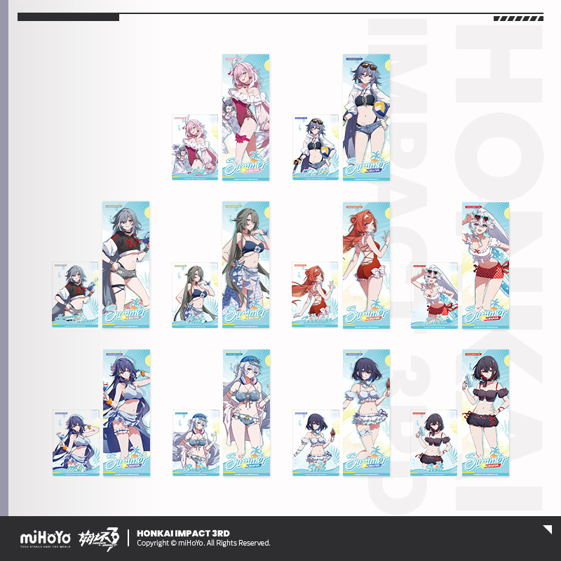 Laser Ticket & Clear Card Set Vol. 6 (悠游夏日系列)
