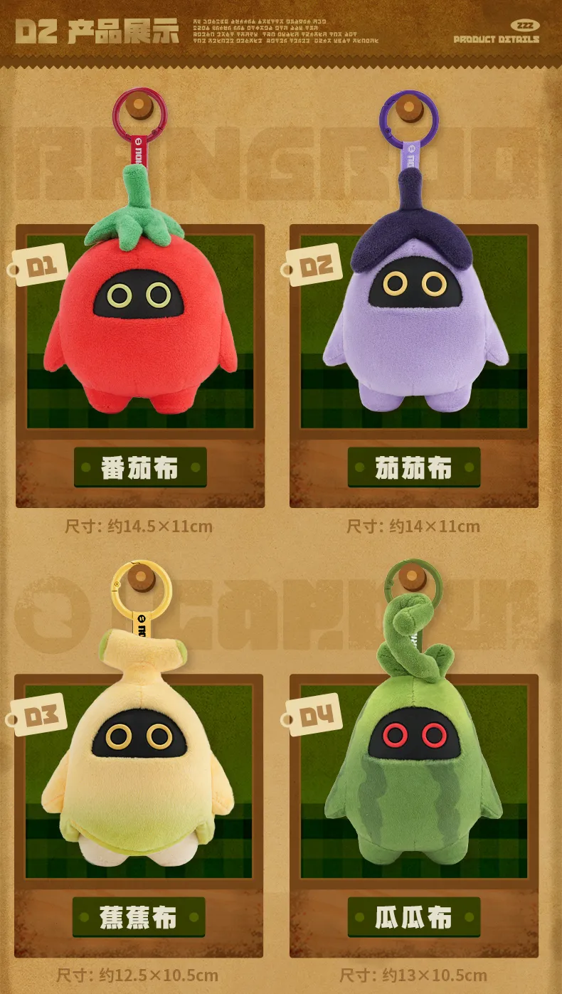 Zenless Zone Zero Bangboo Garden Kingdom Soft Vinyl Plushie Blind Box (Aug 2026)