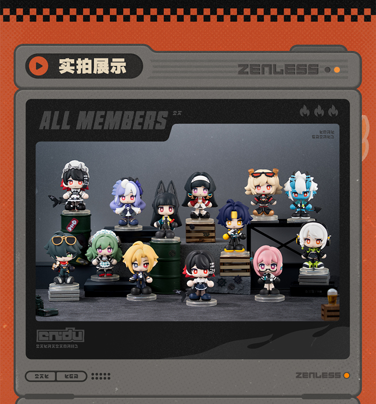 [Pre-order] Zenless Zone Zero Tiny Agents Chibi Figure Blind Box Vol. 1 (Nov 2026) - Image 5 | zenlesszonezero.toys