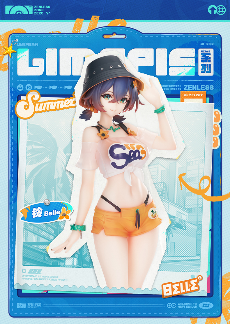 [Pre-order] Zenless Zone Zero Limepie Series Belle: Summer Skies Ver. 1/8 Scale Figure (Jun 2027) - Image 2 | zenlesszonezero.toys