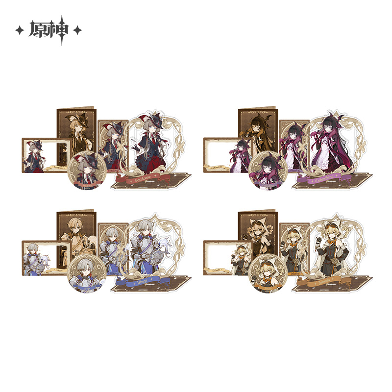 Merchandise: Badge, Stand & Paper Goods (「桌上剧团」系列)