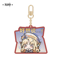 Chibi Emoticon Series Badge / Keychain / Notepad (Nicole) (4)