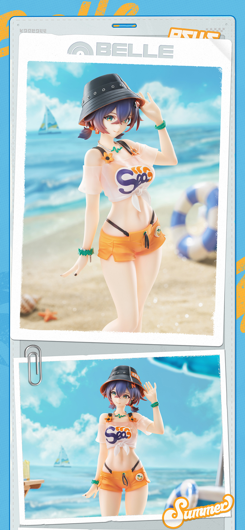 [Pre-order] Zenless Zone Zero Limepie Series Belle: Summer Skies Ver. 1/8 Scale Figure (Jun 2027) - Image 8 | zenlesszonezero.toys