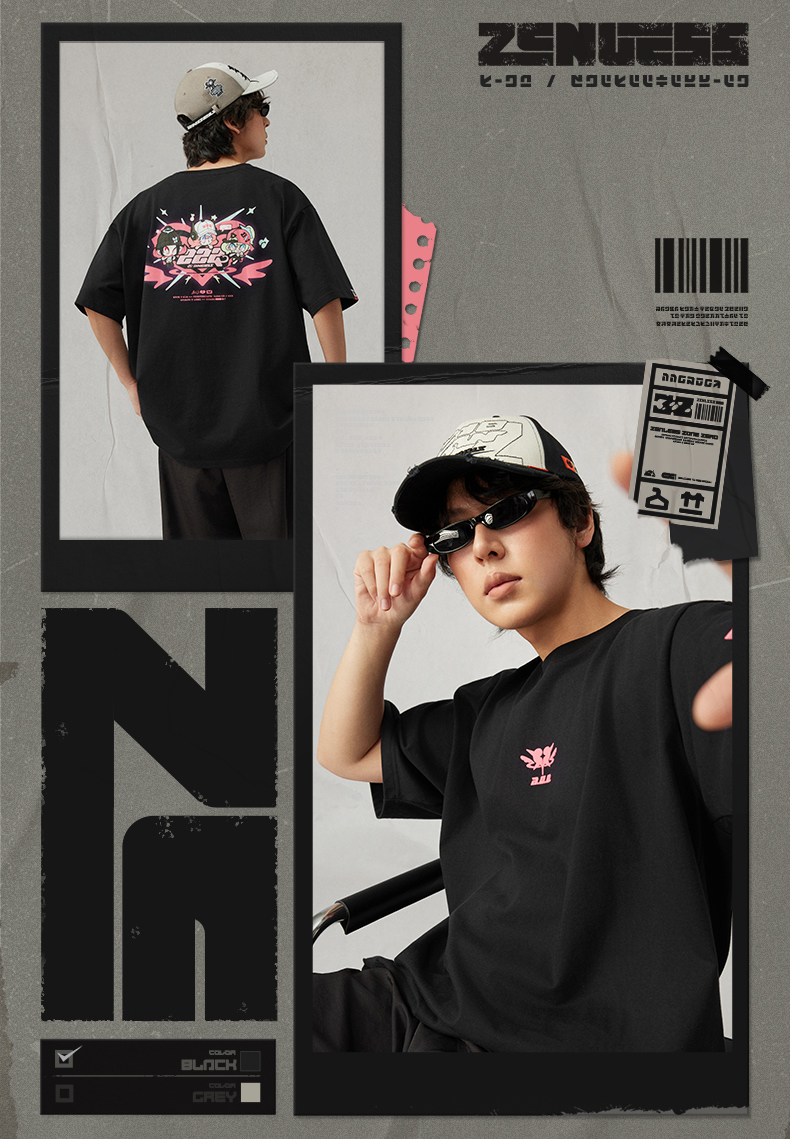 [Pre-order] Zenless Zone Zero 3Z STUDIO Angels of Delusion Printed T-Shirt (Sep 2026) - Image 3 | zenlesszonezero.toys