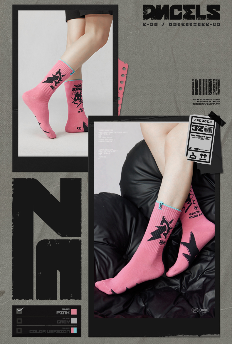 [Pre-order] Zenless Zone Zero 3Z STUDIO Angels of Delusion Socks 3 Styles (Nov 2026) - Image 3 | zenlesszonezero.toys