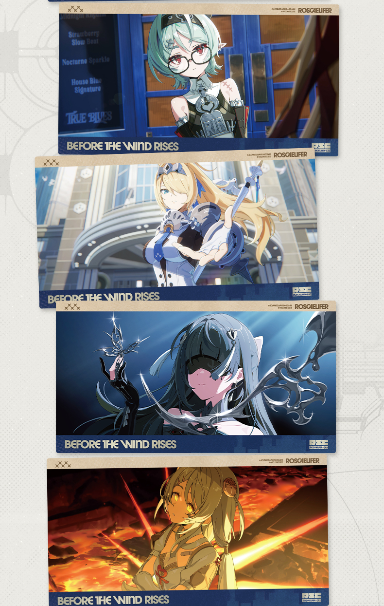 [Pre-order] Zenless Zone Zero Before the Wind Rises Postcard Set (Dec 2026) - Image 3 | zenlesszonezero.toys