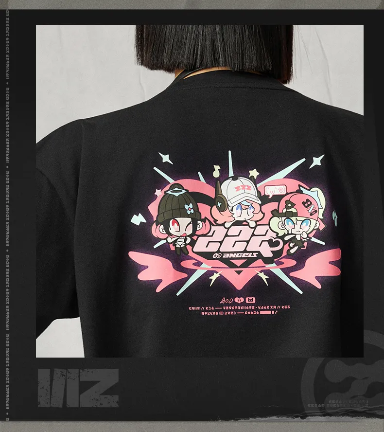 Zenless Zone Zero 3Z STUDIO Angels of Delusion Printed T-Shirt | Zenlesszonezero.toys